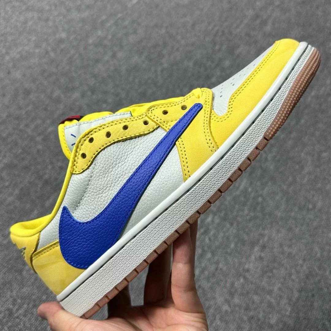 CP Dongguan tailoring/Air Jordan 1 AJ1 7.0 yellow blue