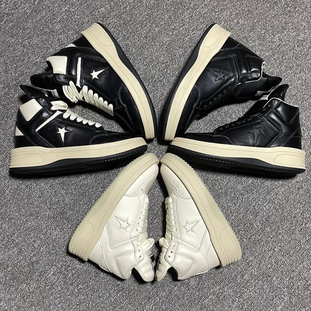 RICK OWENS CONVERSE WEAPON TURBODRK RO Converse high-top sneakers