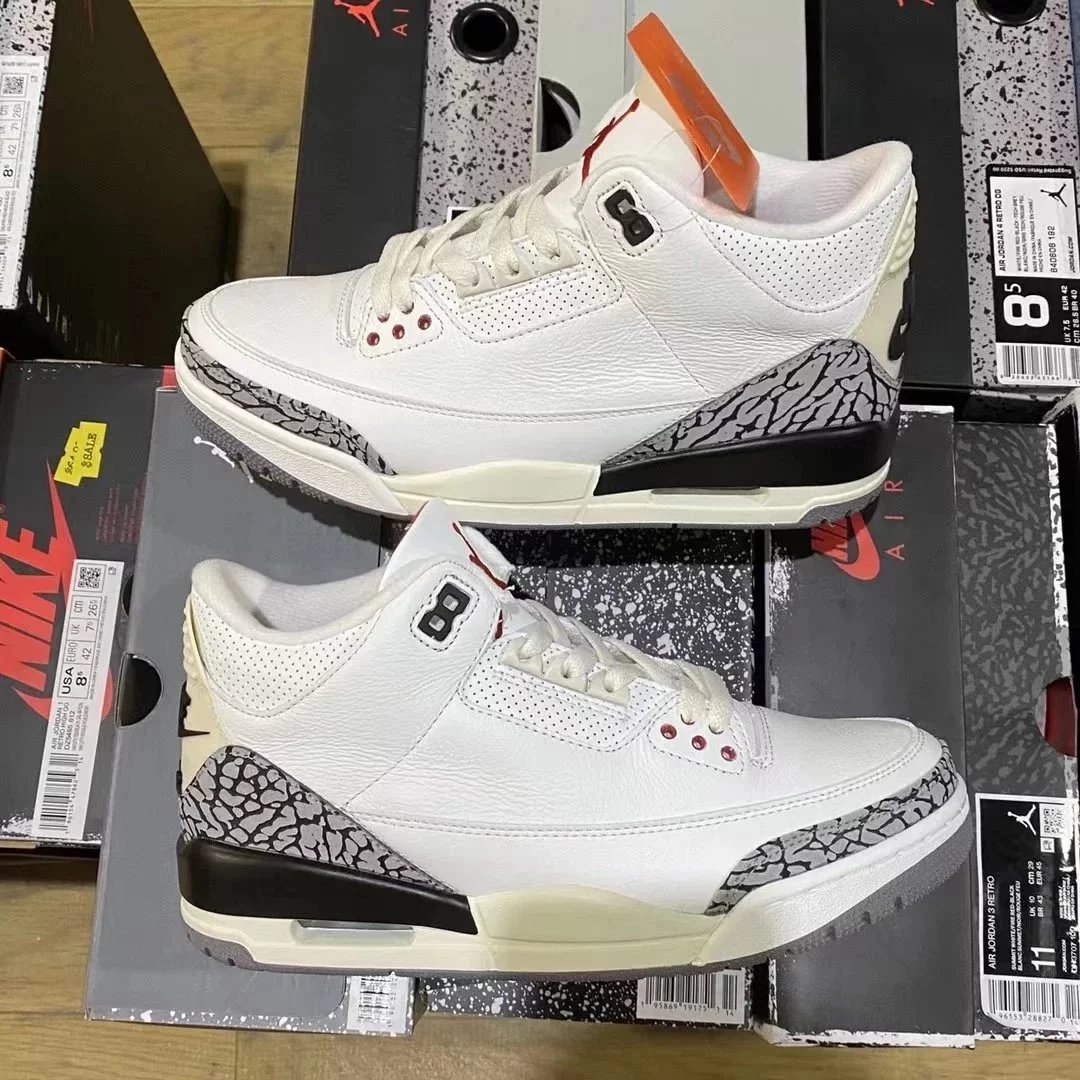 AJ3 Retro White Cement Dongguan/OG/Peak Edition Collection