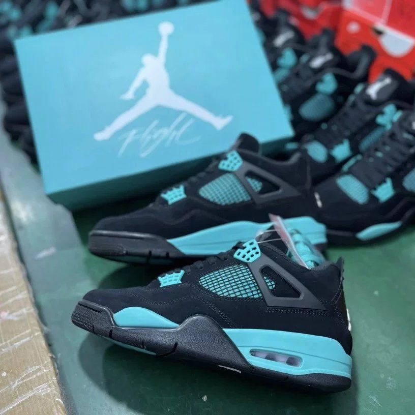[New Stock X]Air Jordan 4 Tiffany