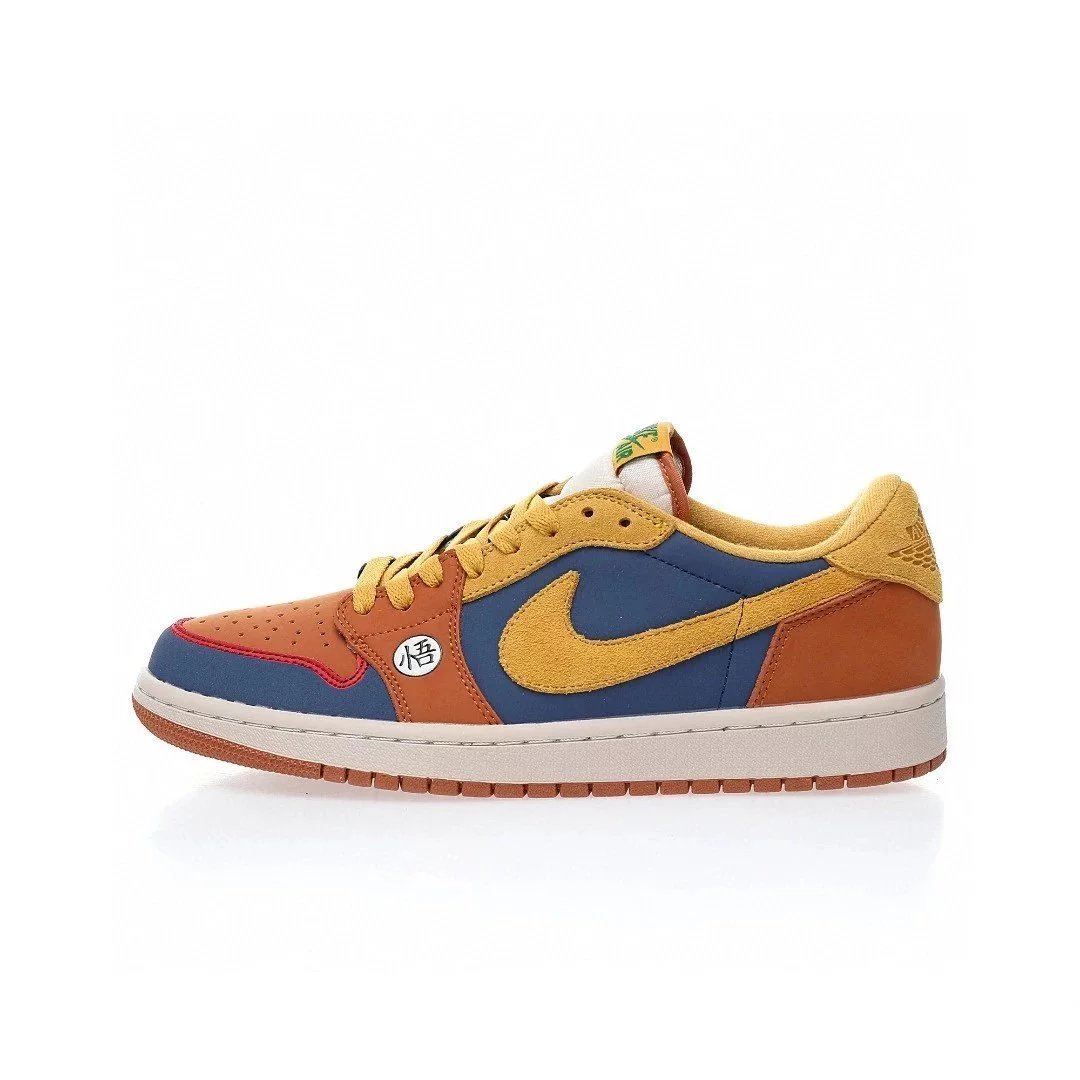 [Customized Sneakers]Air Jordan Low Dragon Ball Goku