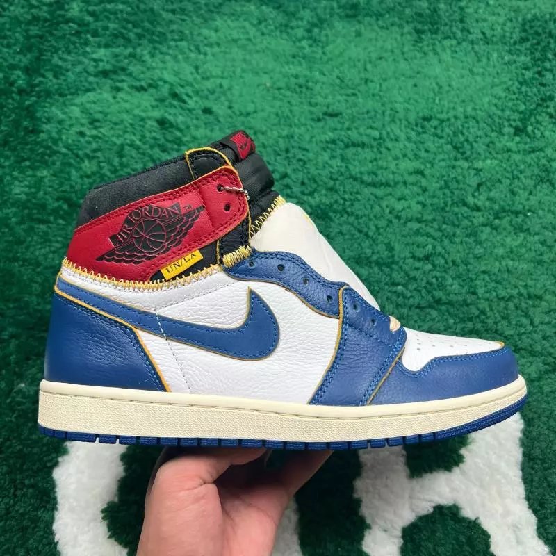 Air jordan 1 high og union “storm blue” pk 4.0