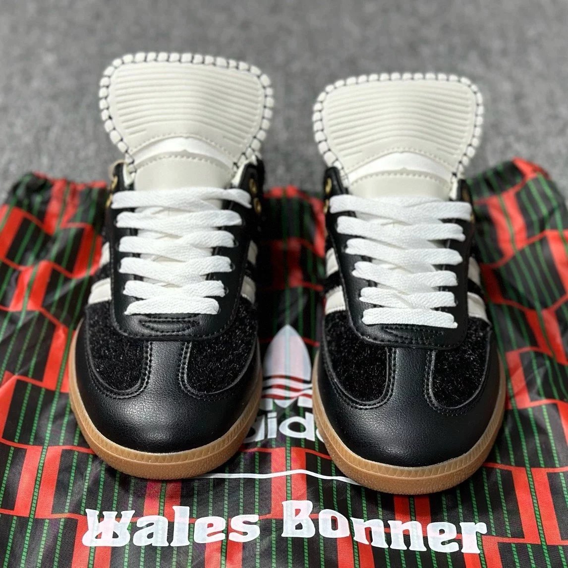 Wales Bonner x Samba Pony Black|IE0580