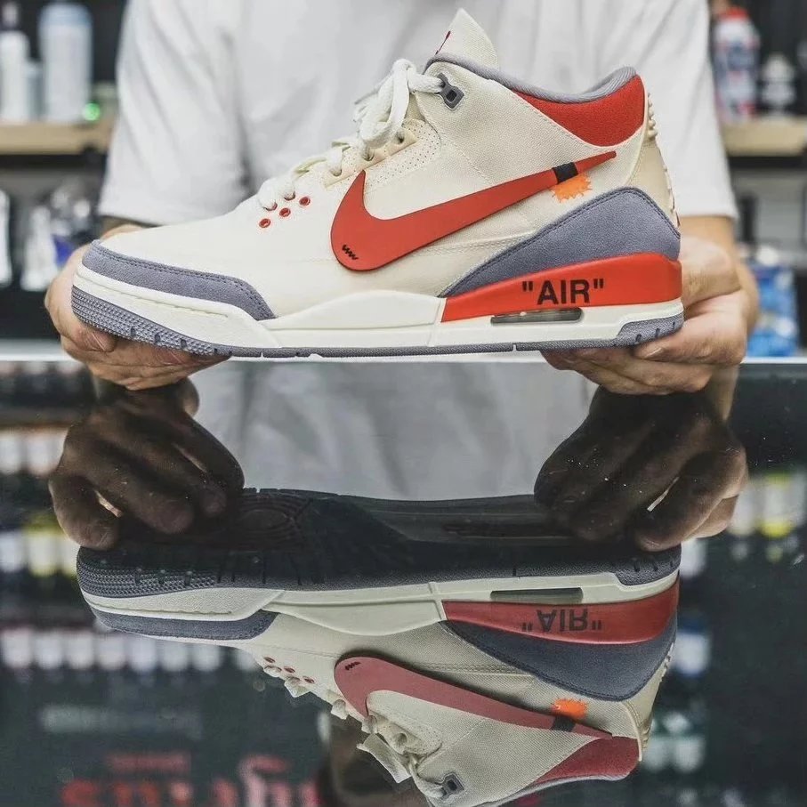 Off-White x Air Jordan 3 Muslin