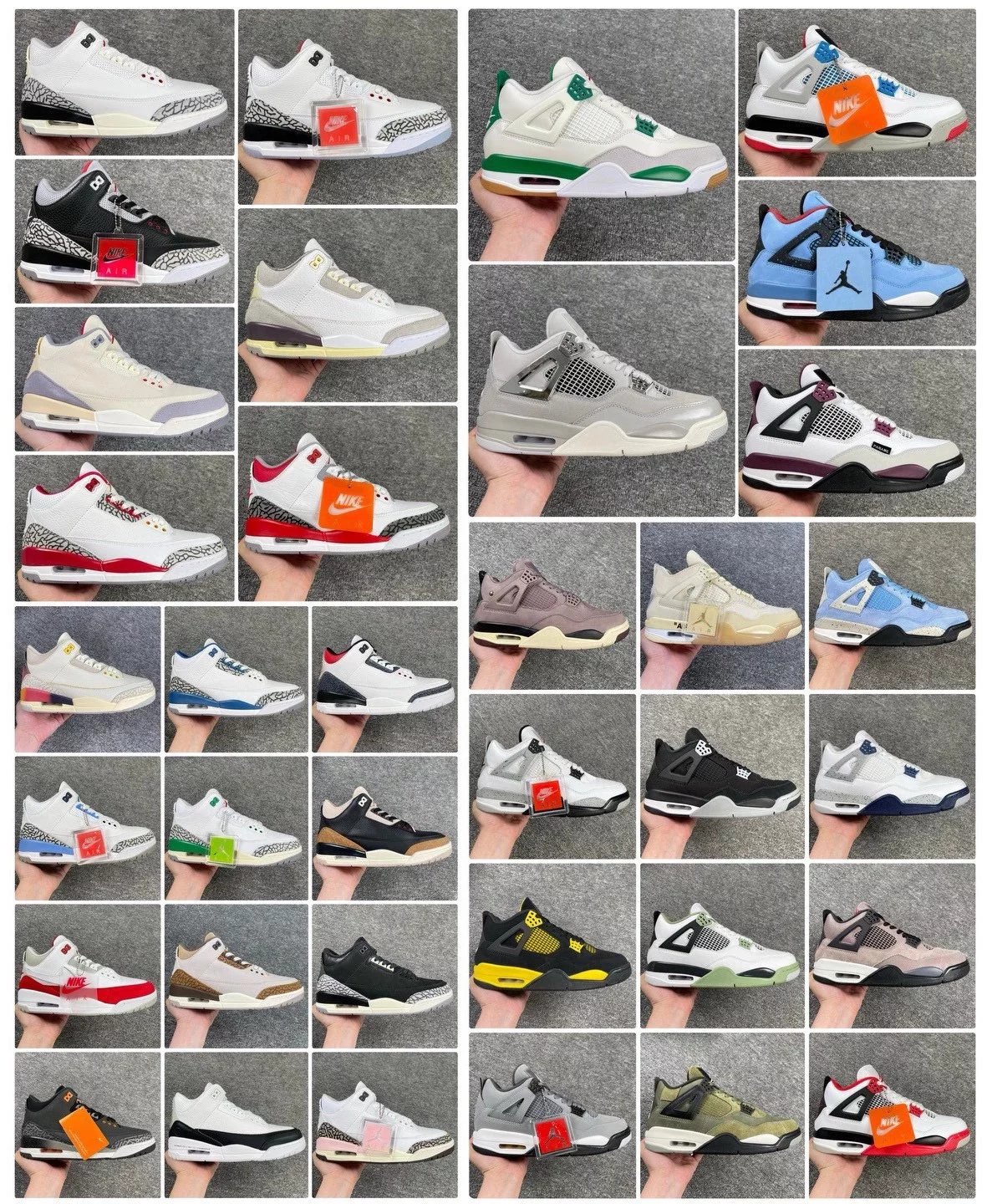 [i8 Pure Original] Welfare special price Air Jordan 4 AJ4 series collection