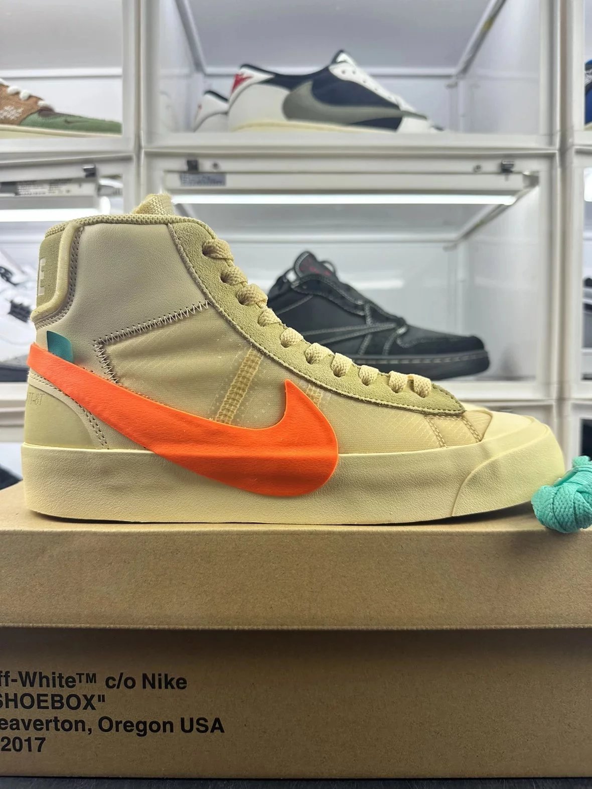 [TOP version]OFF-WHITE x NK Blazer Mid Series