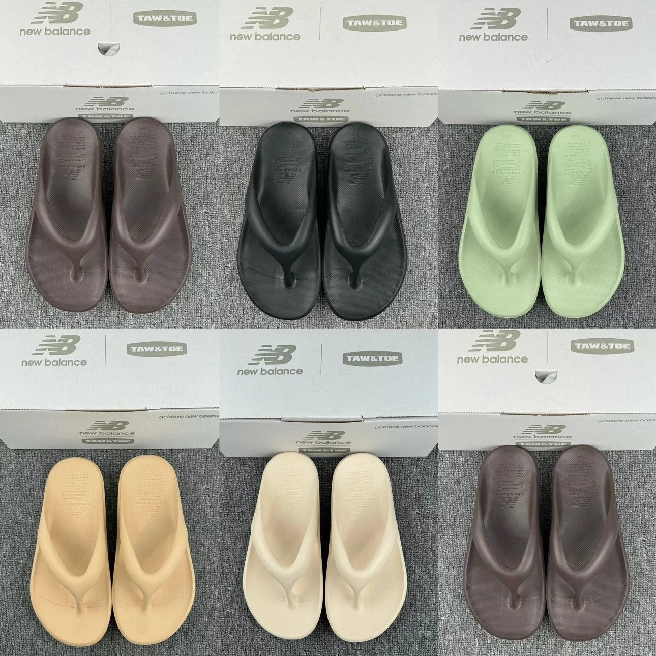 Taw& Toe x NB 5601 series slippers