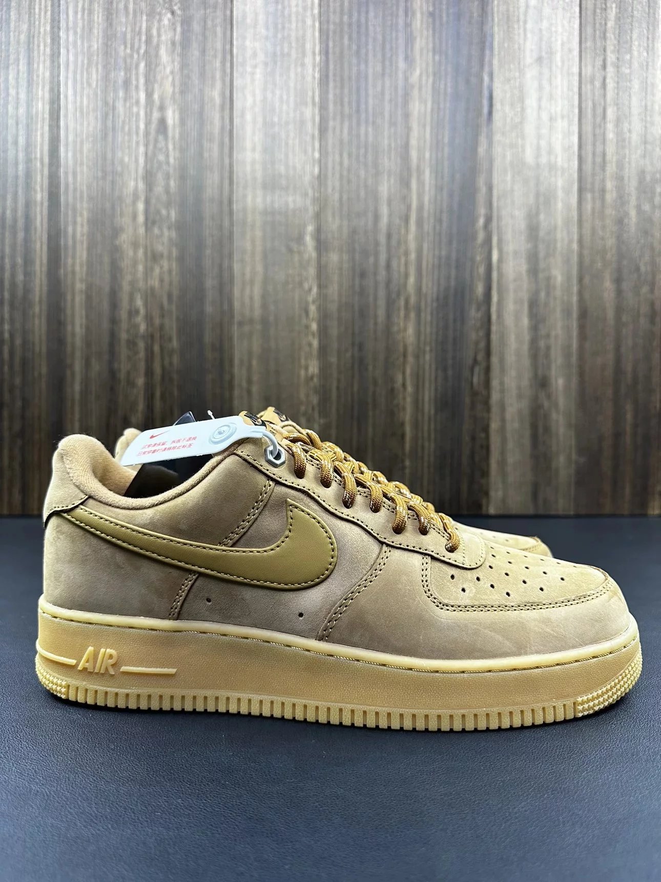 Air Force (AF1) Air Force One Wheat First Layer Suede