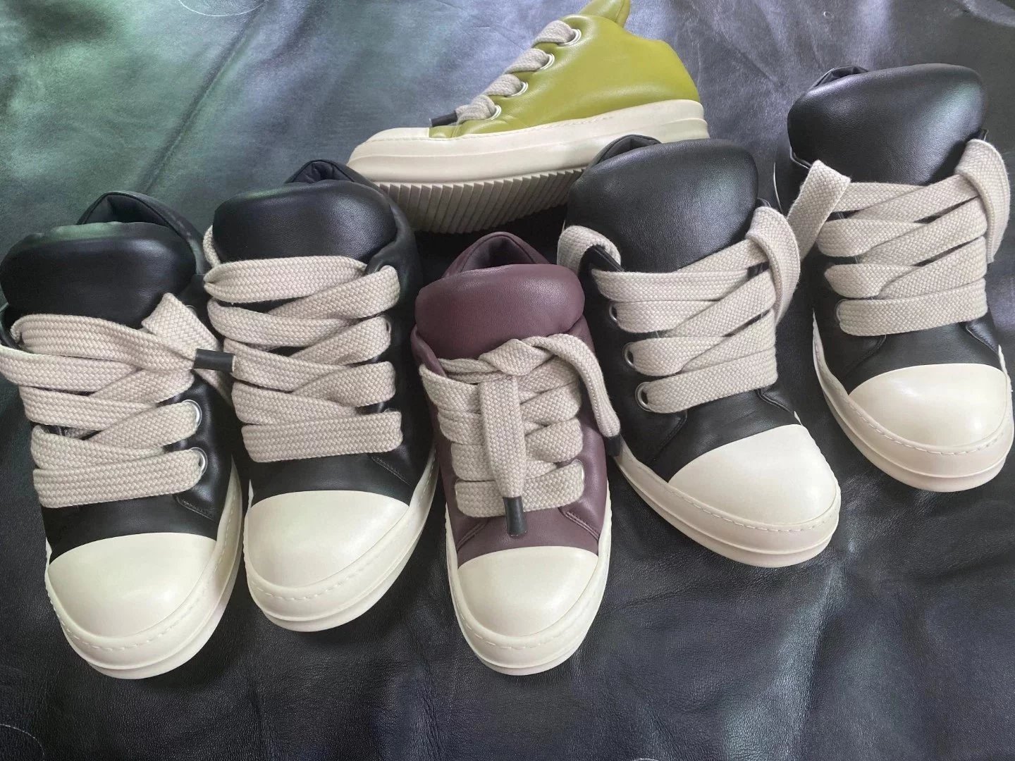 RICK Owens FW23 avocado black purple three-color RO fat (postage defaults to SF collect)