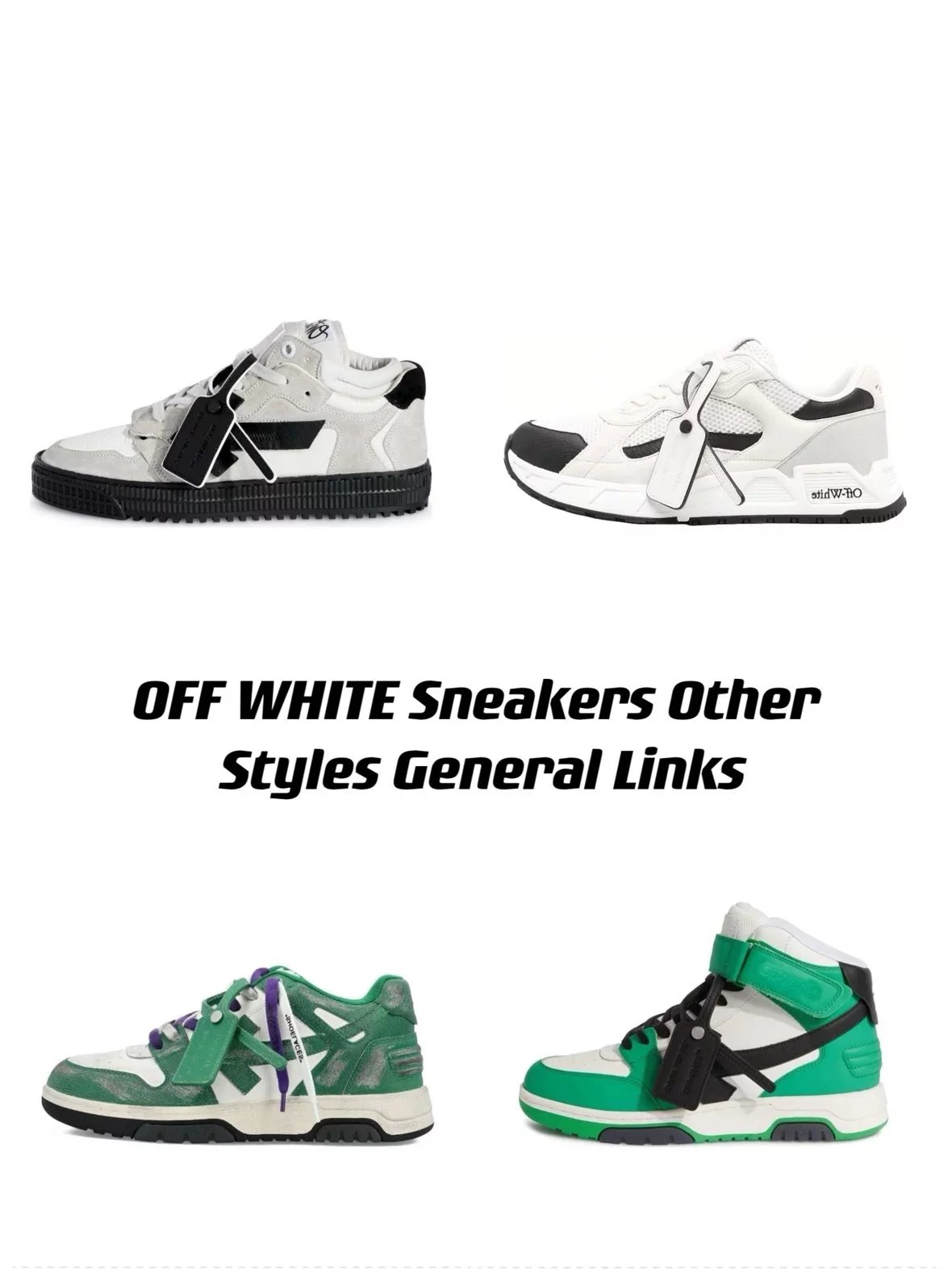 GZ OFF WHITE OFF WHITE Sneakers Other Styles General Links