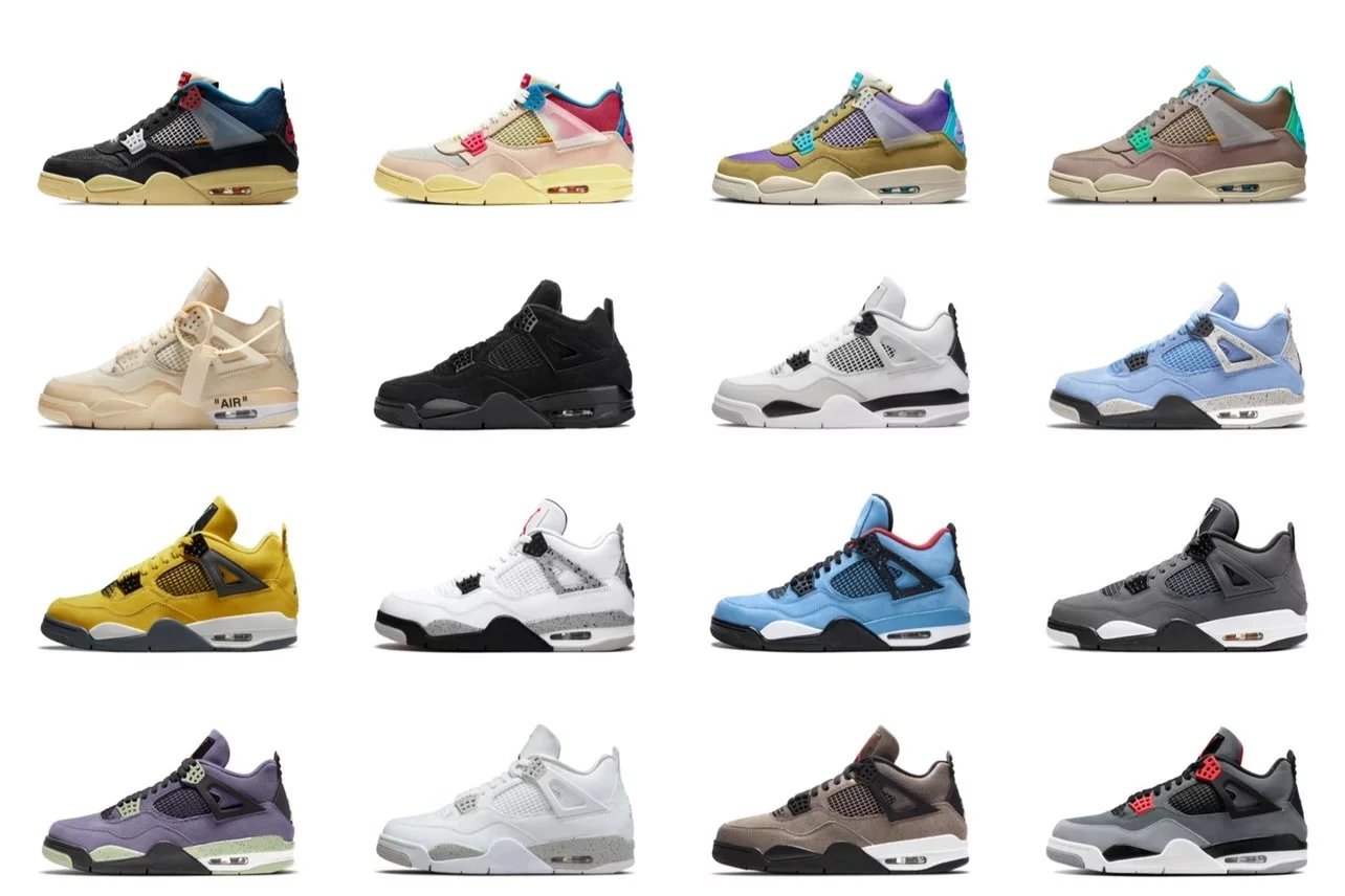 Air Jordan 4 (aj4) comprehensive link