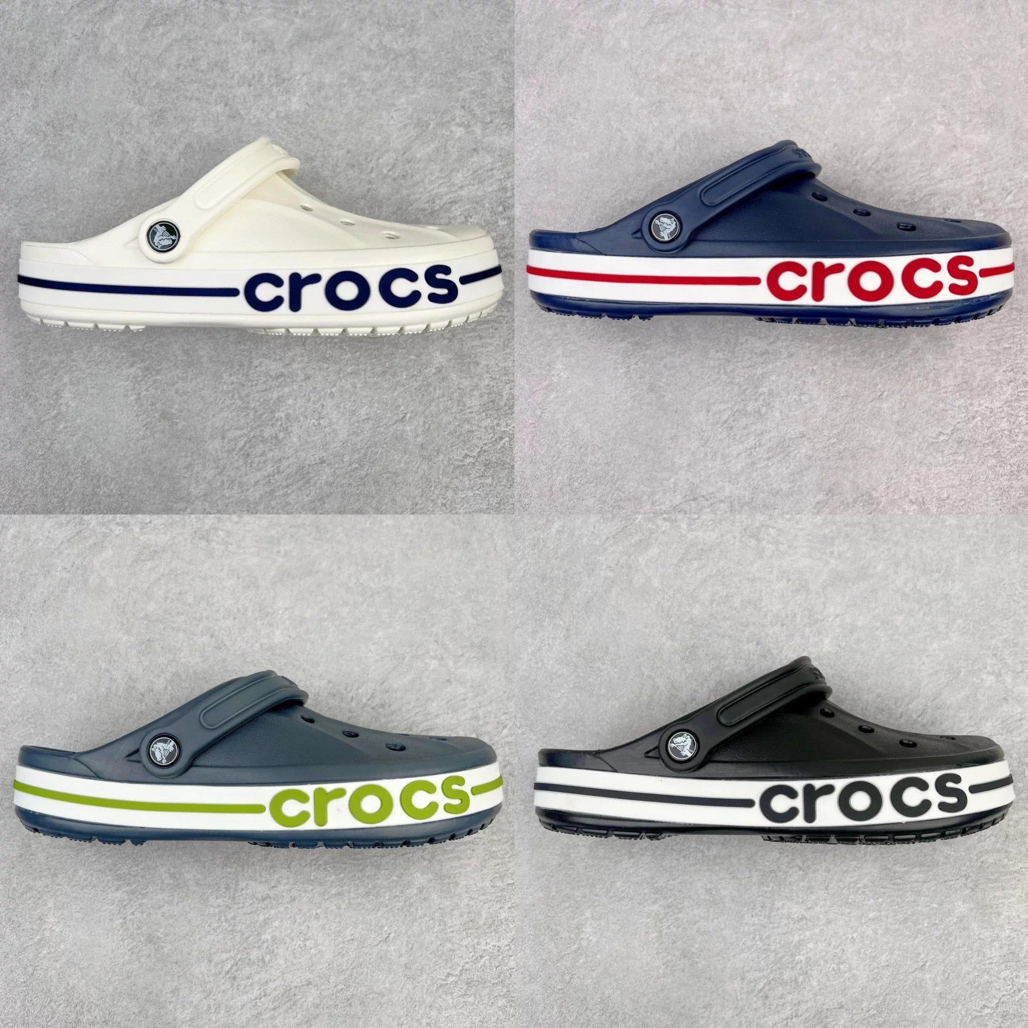 Crocs Bayaband Clog Crocs Bayaband Clog outdoor fashion casual beach hole slippers sandals transparent waterproof bag packaging