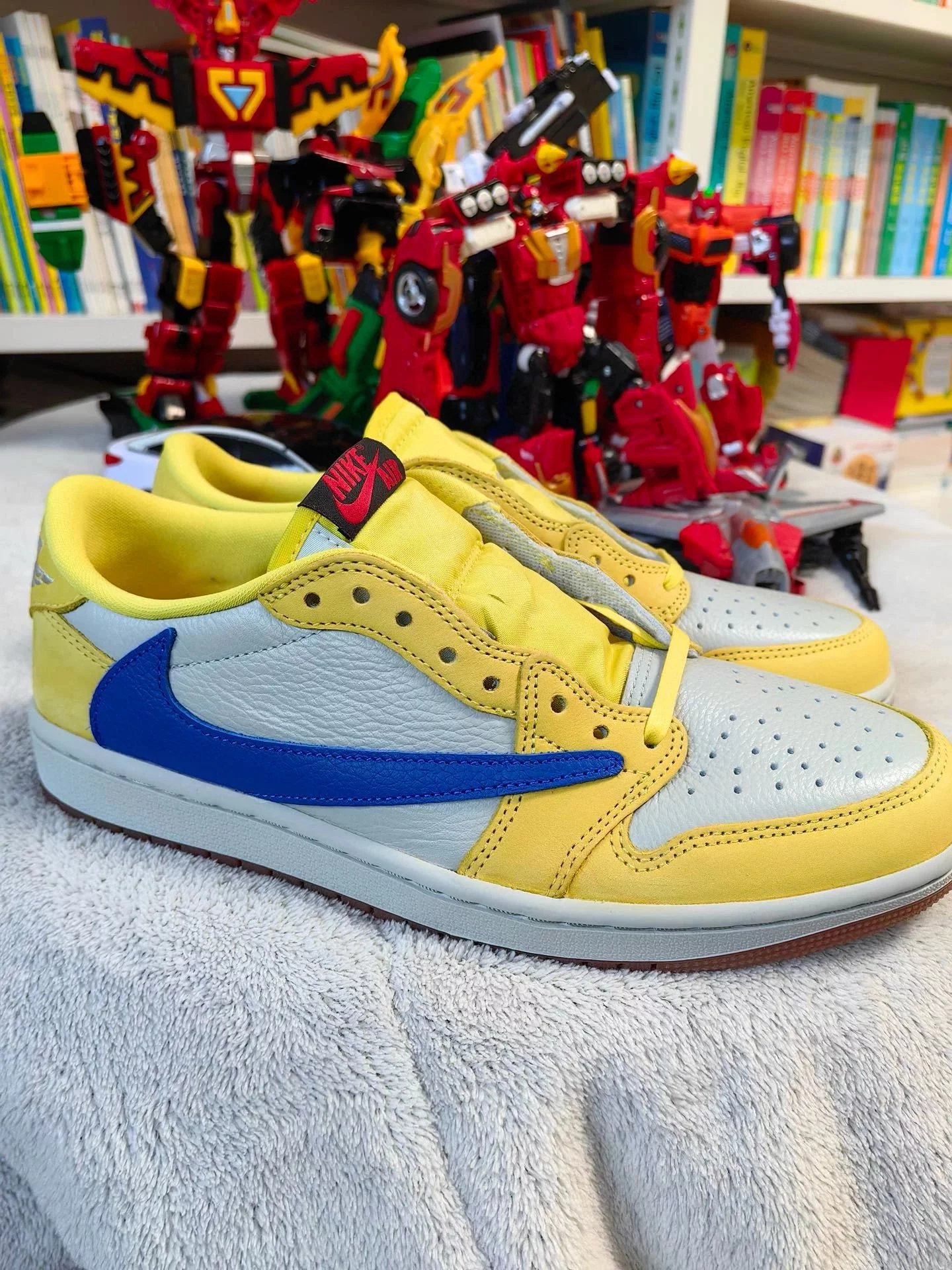 LJR version/Air Jordan 1 Low Aj1 7.0 yellow