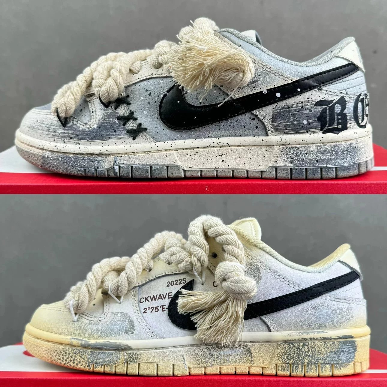 Dunk Low Retro high-end customization desert theme item number: DJ6188-003 item number DD1503-121
