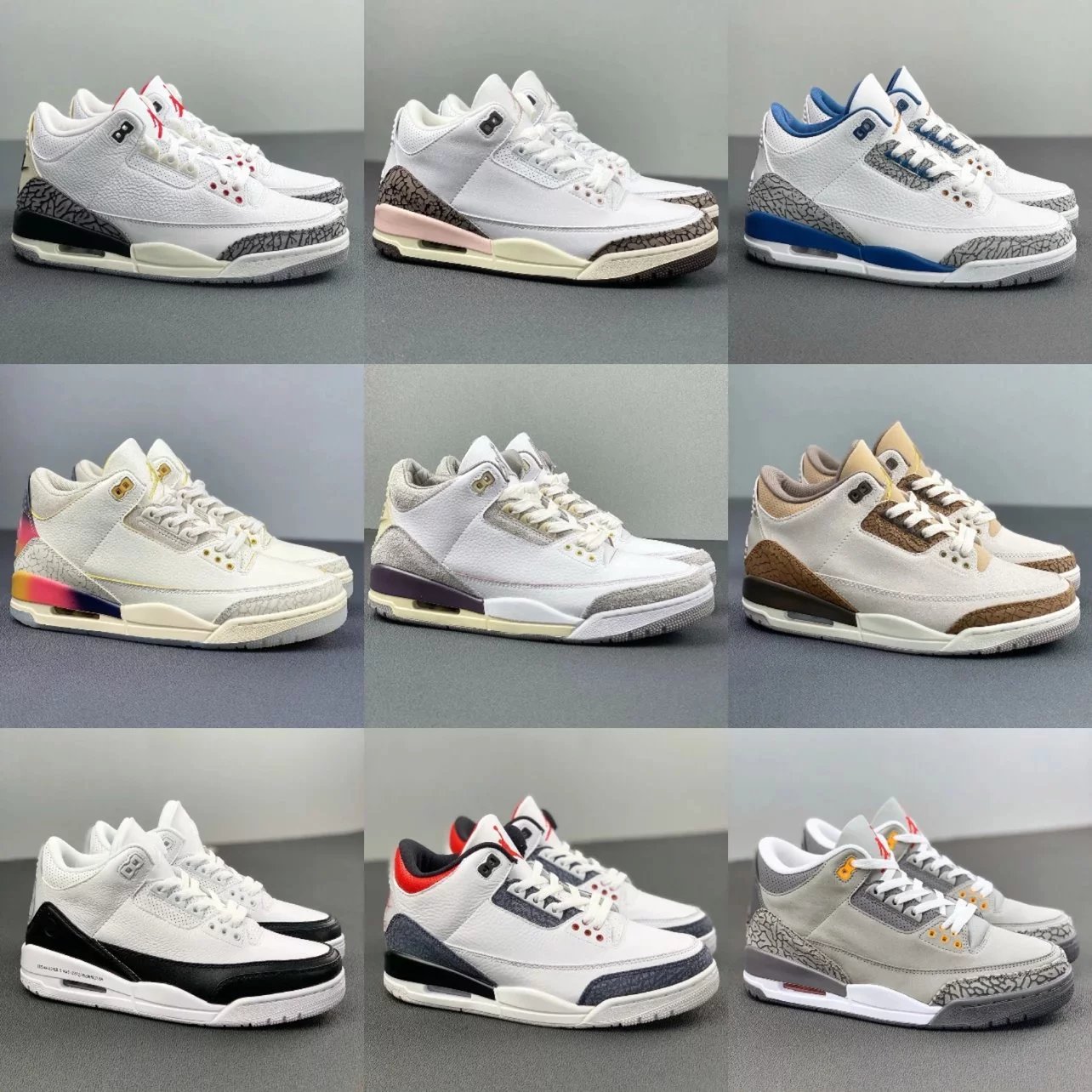 [G Batch Special Offer]Air Jordan 3(Mould improvement, continuous output)