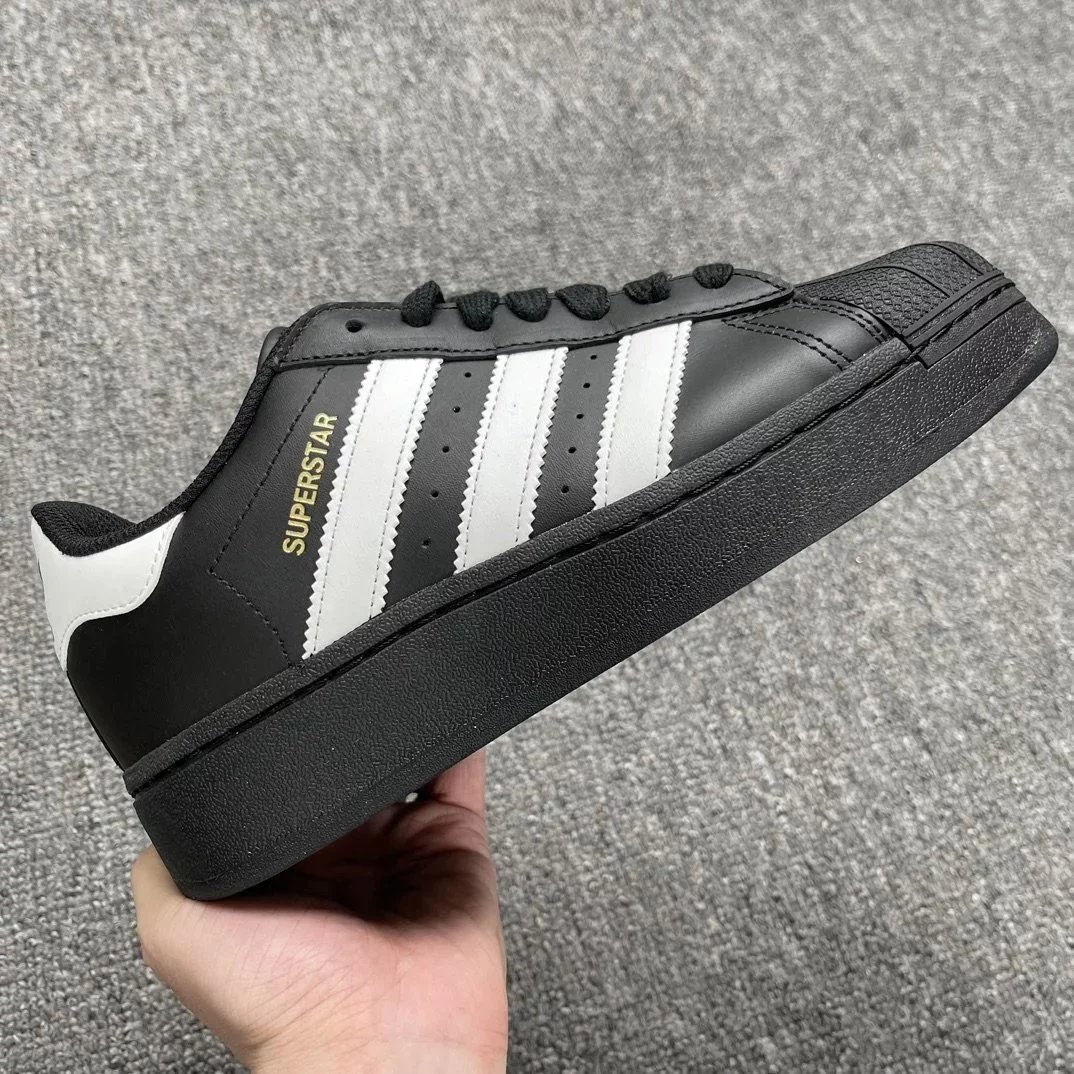 WM version AD Adidas Superstar thick-soled shell-toe sneakers four-color collection