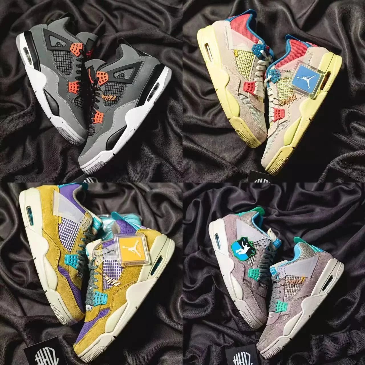 H12 welfare special offer AJ4 four colors infrared/UN pink/desert moss/taupe. Warehouse will be opened on the 12th for shipment.