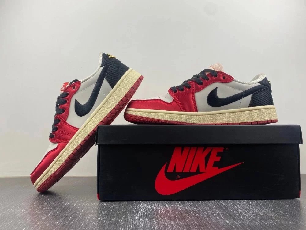 R Trophy Room x Air Jordan 1 Low OG “Home”x AJ1:FN0432-017 36-46