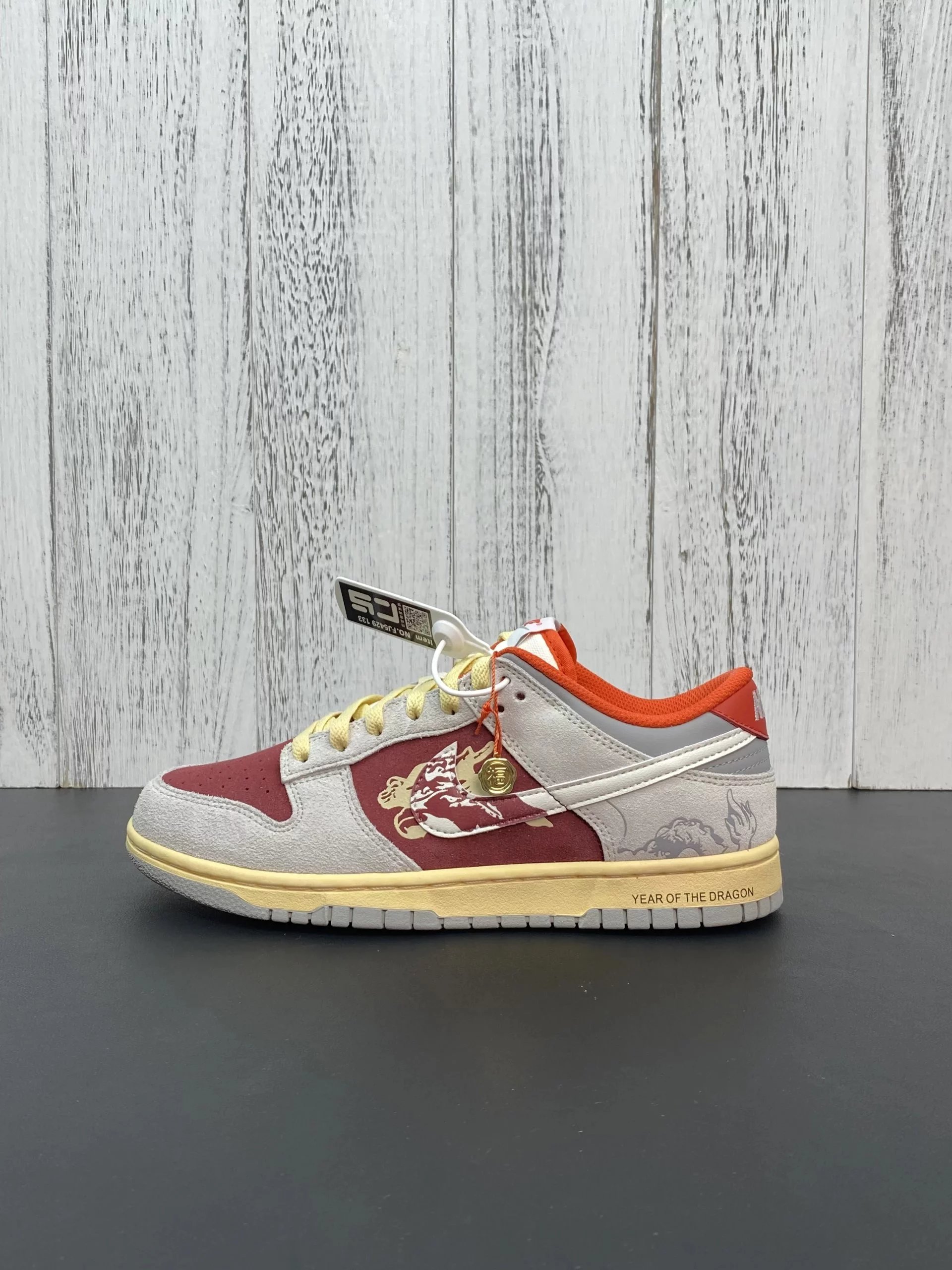 Year of the Dragon custom shoes O/Nike Dunk Low CNY Year of the Dragon limited edition