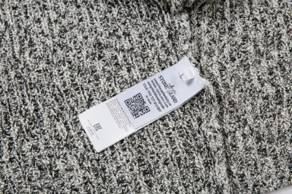 Stone Island Knit Zip-Up Cardigan Gray - 9