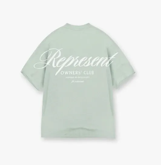 Represent Owners' Club Mint Green T-Shirt - 1