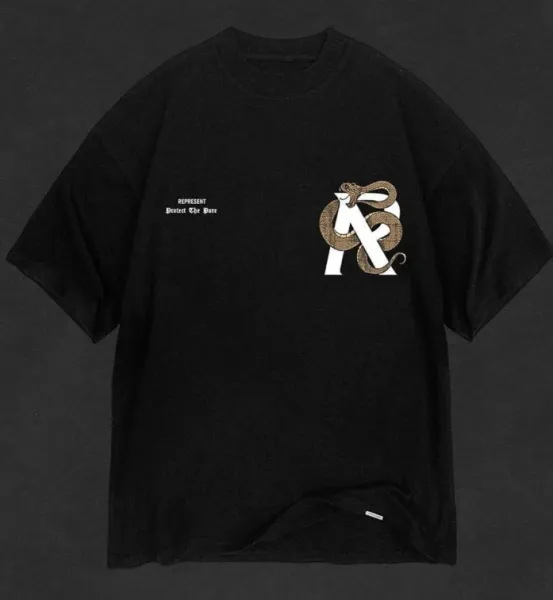 Represent Out of the Shadows Graphic T-Shirt Off-White - 10