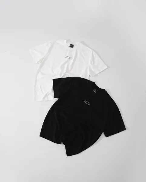 Oakley Logo Embroidered Black T-Shirt - 9