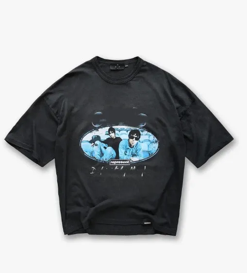 Represent Dream Graphic T-Shirt Black - 1