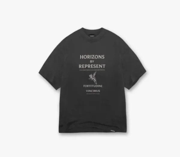 Represent Out of the Shadows Graphic T-Shirt Off-White - 8