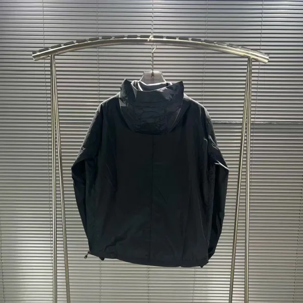 Stone Island Shadow Project Black Hooded Windbreaker Jacket Outerwear - 15
