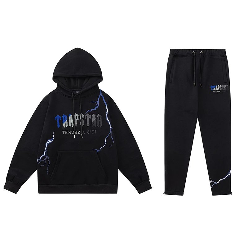 MEN'S TRAPSTAR LIGHTNING EDITION TRACKSUIT - SIZE... | DEPOP