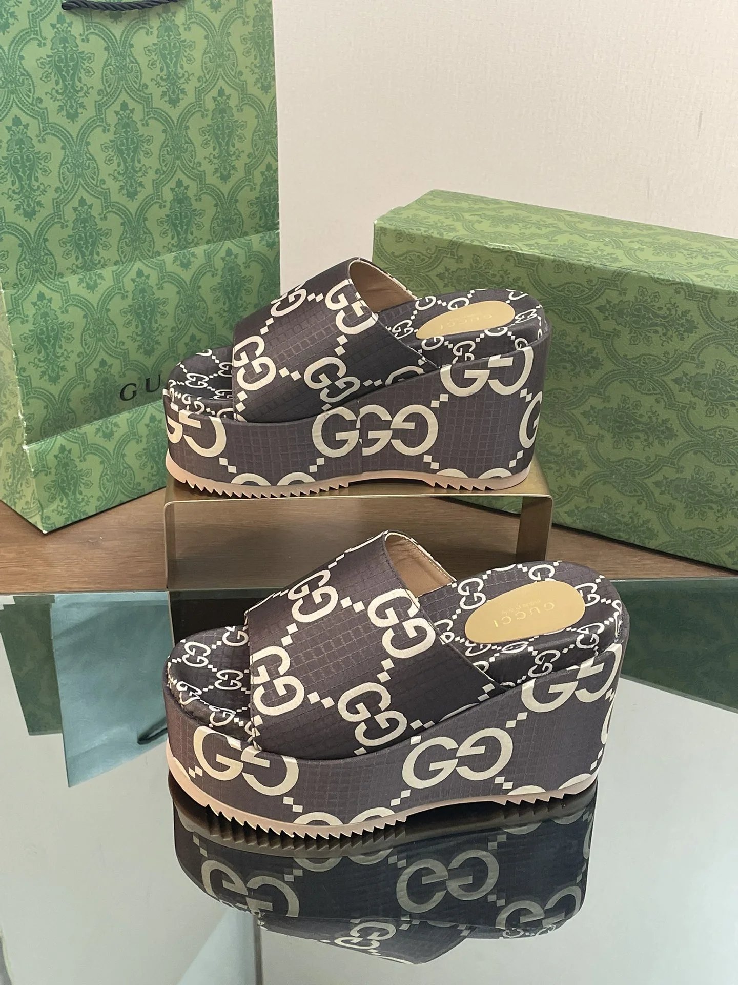 Gucci Sandals Monogram image 14