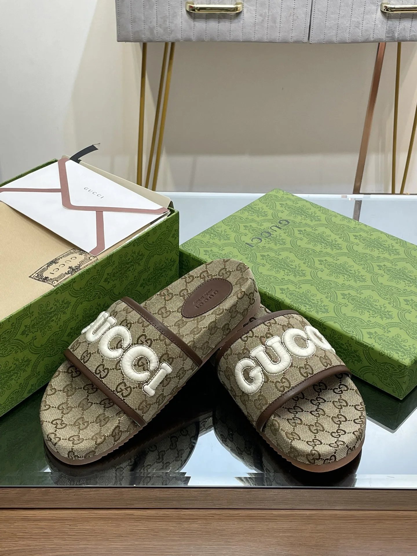 Gucci Sandals Monogram image 7