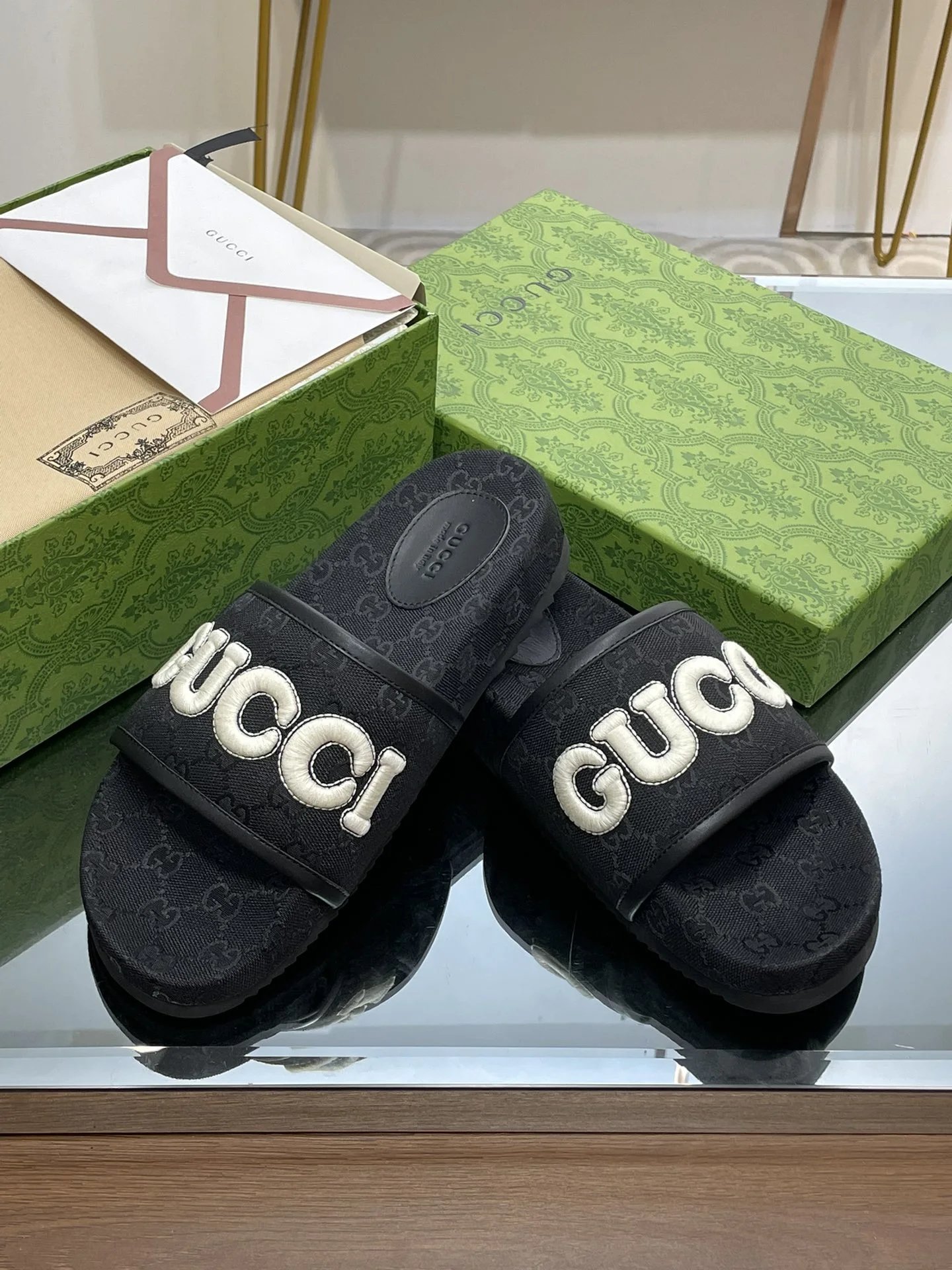 Gucci Sandals Monogram image 8