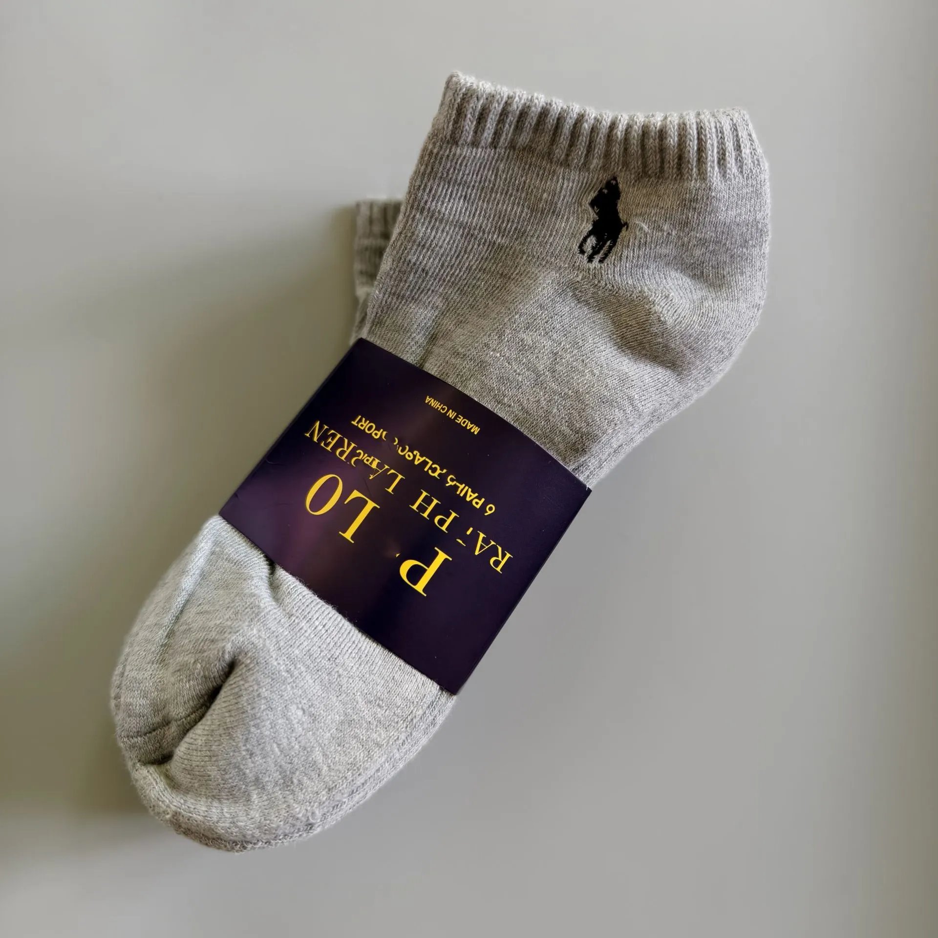 No-Show Socks Gray