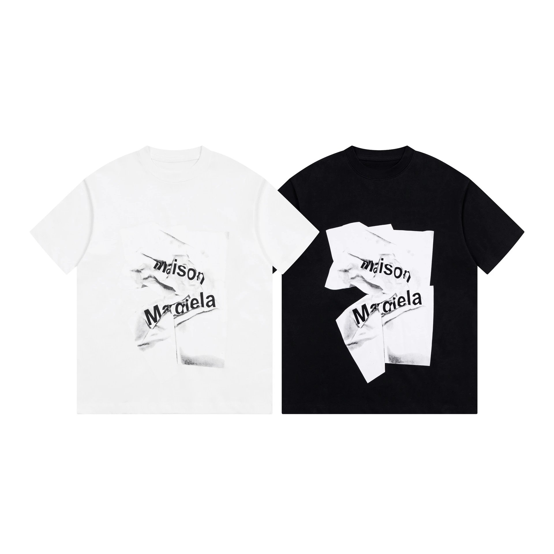 Maison Margiela Numbered Grid White T-Shirt - 14