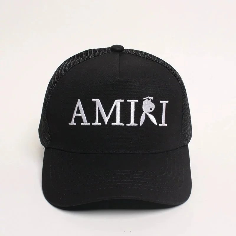 Amiri Arts District Mesh Cap Black Red Brown White Blue Orange - 32