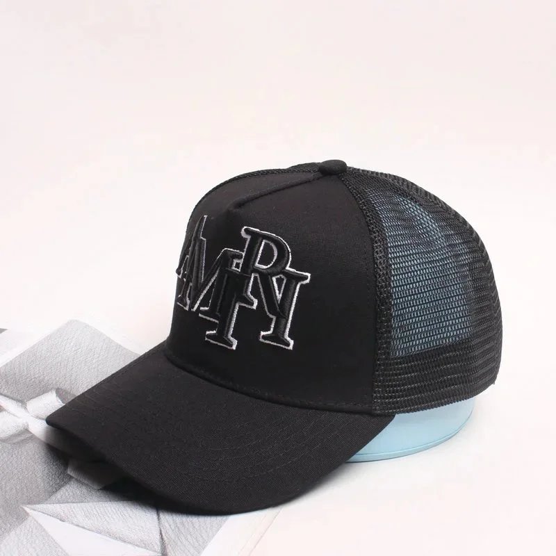 Amiri Arts District Mesh Cap Black Red Brown White Blue Orange - 41