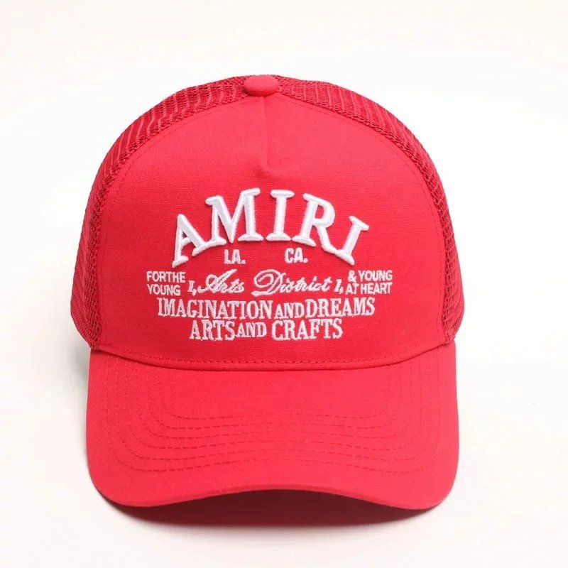 Amiri Arts District Mesh Cap Black Red Brown White Blue Orange