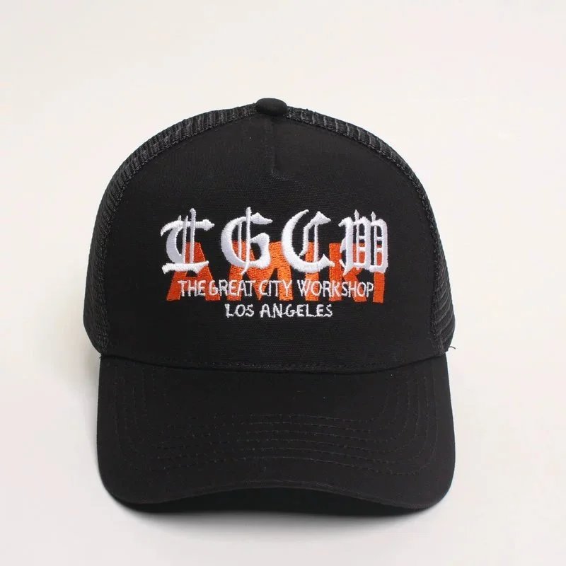 Amiri Arts District Mesh Cap Black Red Brown White Blue Orange - 33