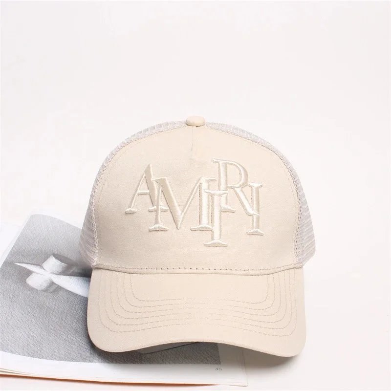Amiri Arts District Mesh Cap Black Red Brown White Blue Orange - 47