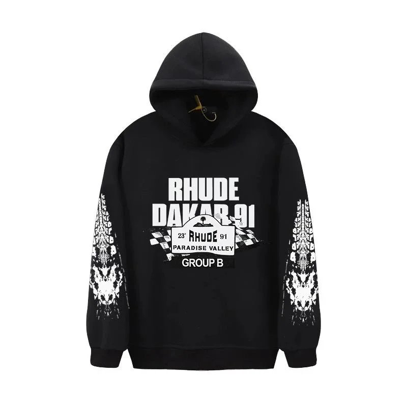 Rhude St. Jean Beach Club Hoodie White - 11