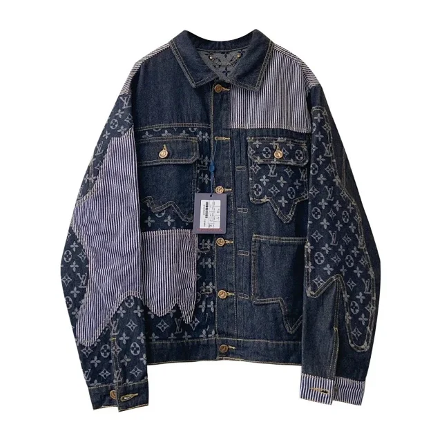 Louis Vuitton Jackets Monogram Denim Jacket product detail image 7