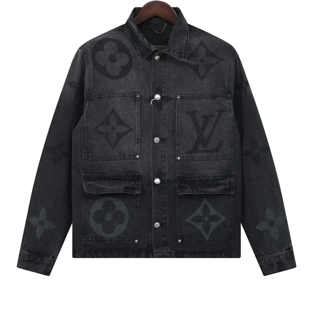 Louis Vuitton Jackets Monogram Denim Jacket product detail image 8