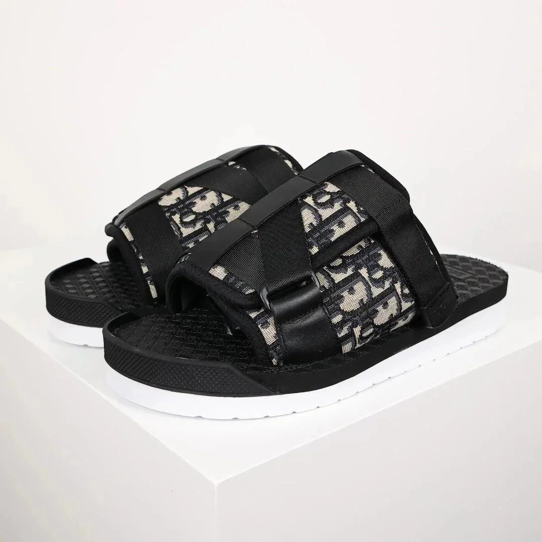 Dior Oblique Slide Sandals [3 styles]
