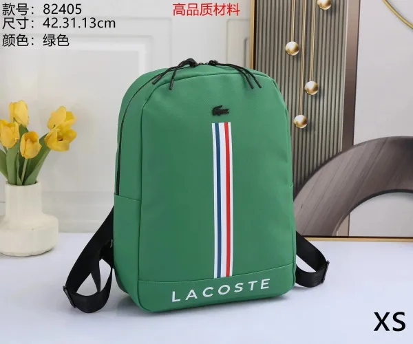 Lacoste Sport Stripe Green Mini Backpack - 1