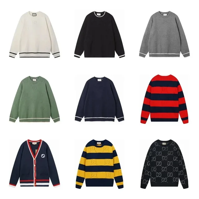 Gucci Knitwear Assorted logo and stripe knit styles product detail image 3