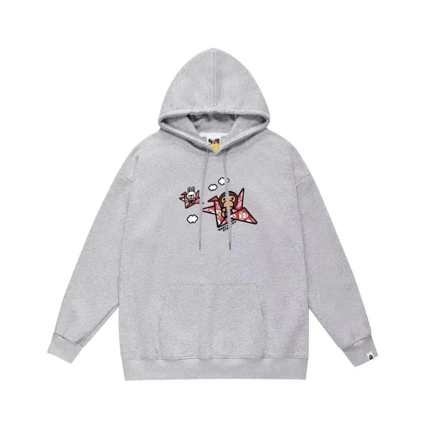 A Bathing Ape x OVO October's Very Own Gold Card Hoodie White - 8