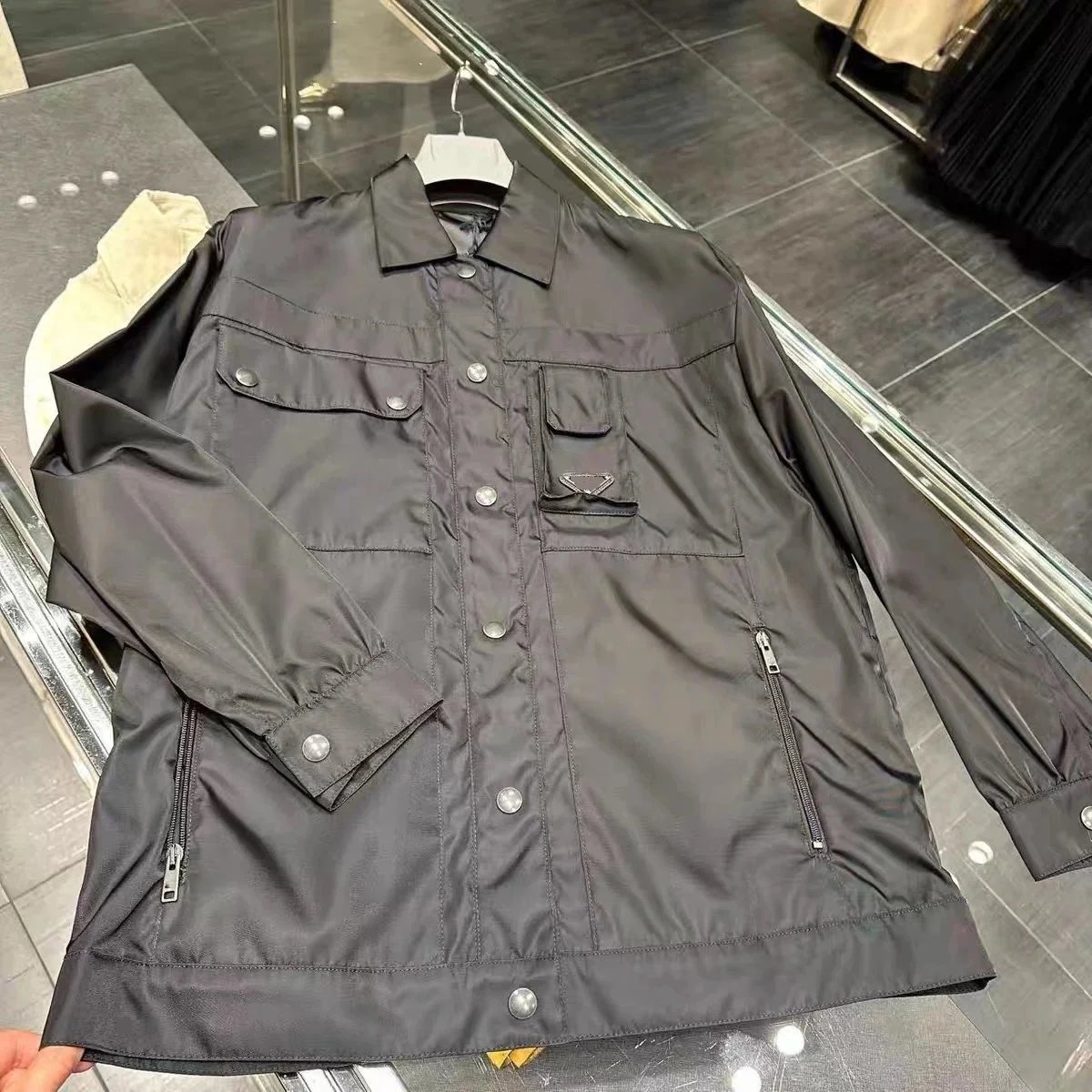 高级黑All-match jacket