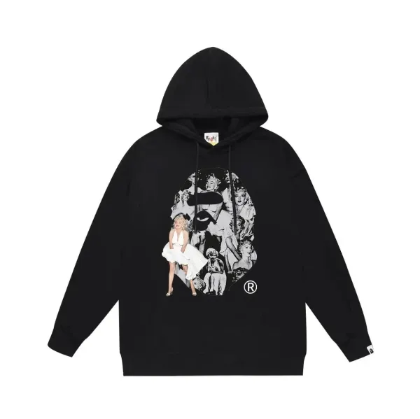 A Bathing Ape x OVO October's Very Own Gold Card Hoodie White - 9